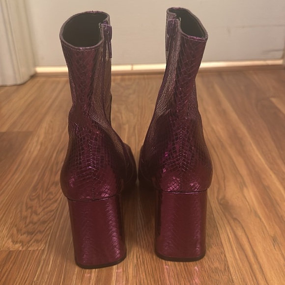 Purple INC Anila booties size 8.5 - Picture 4 of 5